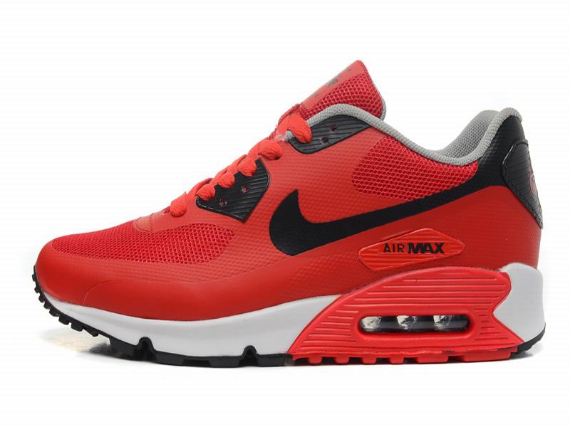 air max 90 noir rouge gris