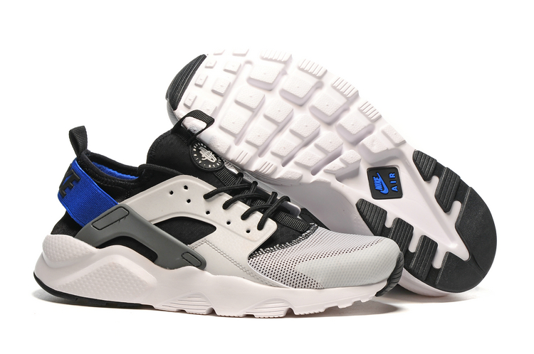 huarache blanc et noir